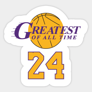 greatest of all time Sticker